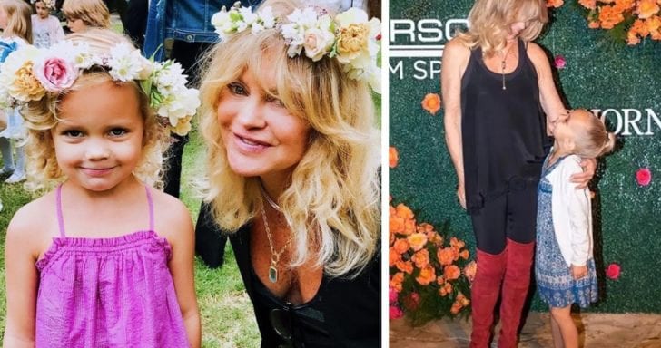 Goldie Hawn’s Granddaughter Looks Like Her Little Twin