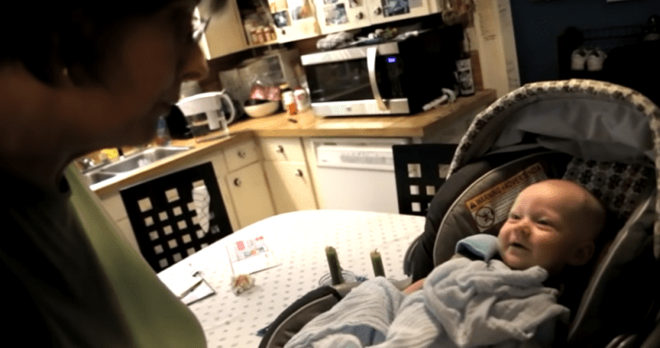 Baby Boy Sings “I Know I Need To Be In Love” With Mom