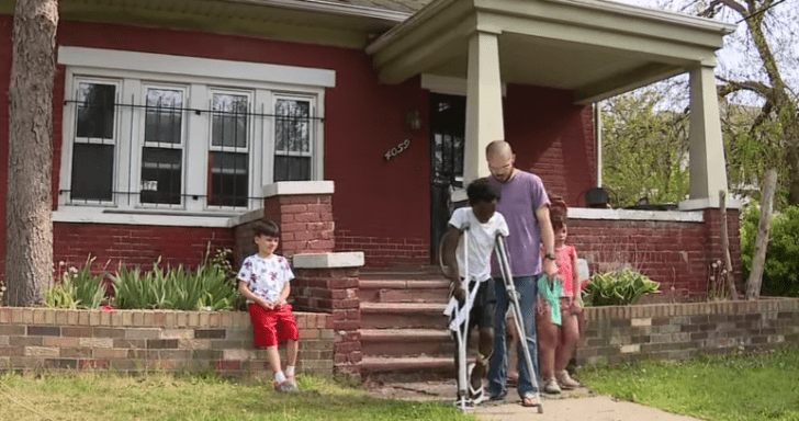 Courageous Young Boy Saves Younger Siblings From Vicious Dog Attack