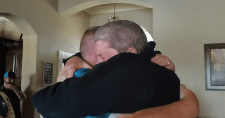 Dad Reunites With Best Friend At His Birthday Party After 7 Years Apart