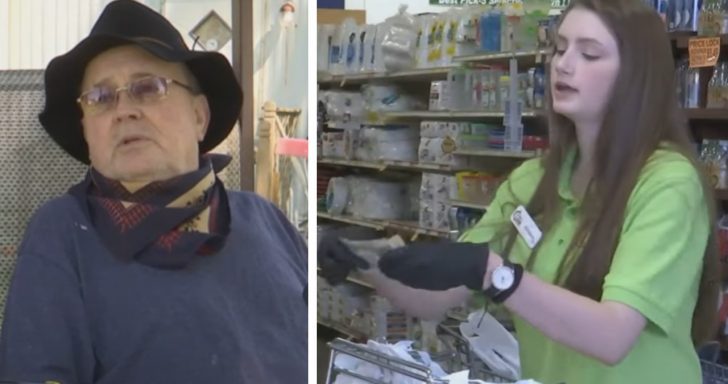 17-Year-Old Cashier Pays For Senior’s Groceries