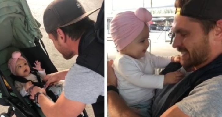 Returning Dad Has Touching Reunion With Baby