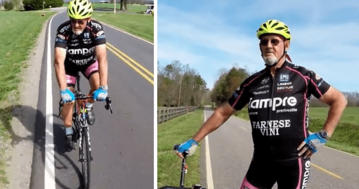 73-Year-Old Cyclist Pedals 4,000 Miles Every Year