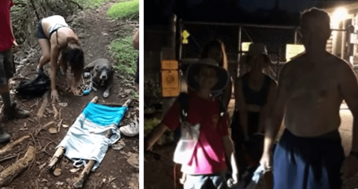 12-Year-Old Boy Scout Helps Lost Hikers And Injured Dog