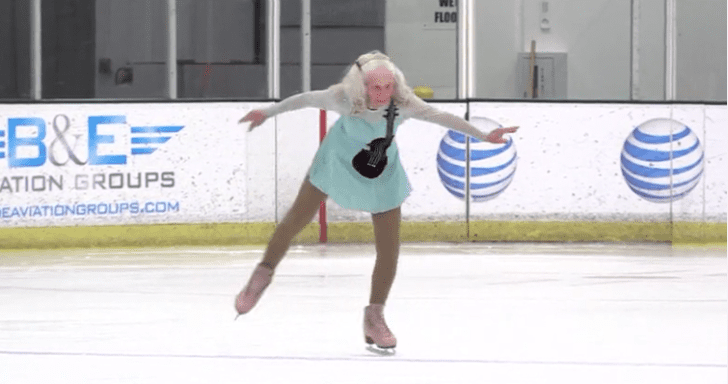 90-Year-Old Figure Skater Pulls Off Impressive Performance