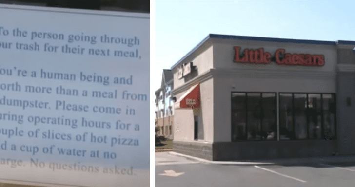 Generous Pizza Shop Gives Free Food To Homeless People