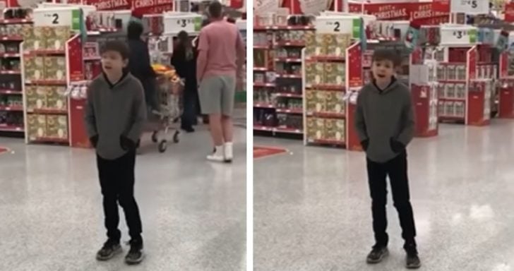 Boy With Autism Serenades Shoppers In A Grocery Store