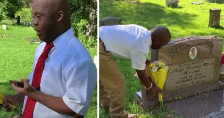 Teen Visits Mother’s Grave To Tell Her He’s Graduated