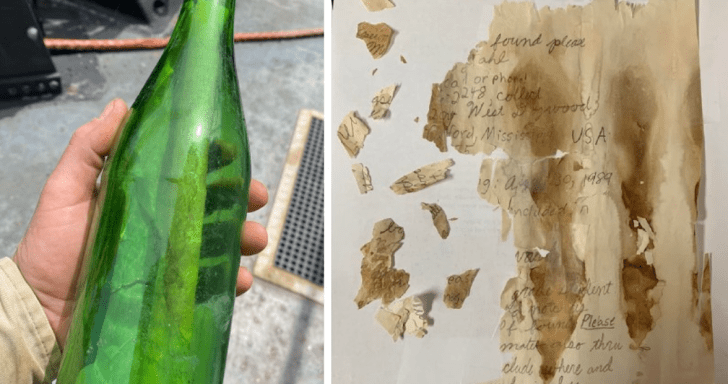 Couple Finds Late Son’s Message In A Bottle From 33 Years Ago