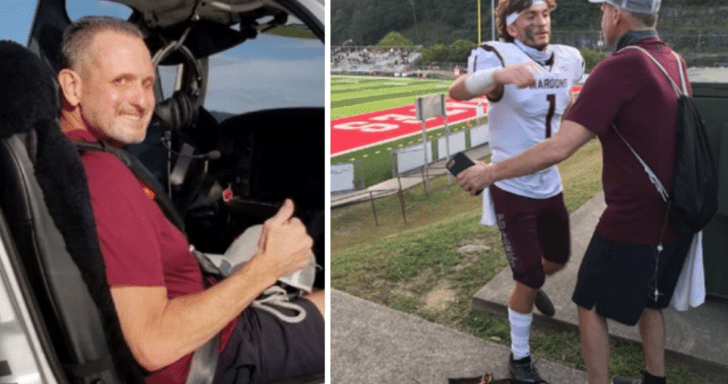 Hospice Nurse Flies With Terminally Ill Patient To Watch Son’s Football Game