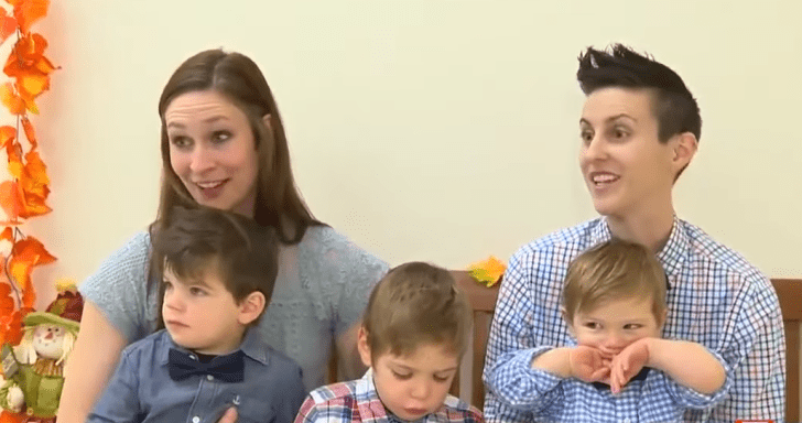 Thoughtful Couple Adopts Three Brothers So They Can All Grow Up Together