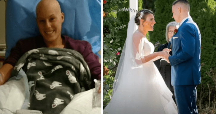 Woman With Cancer Gets Engaged After Her Last Day Of Chemo