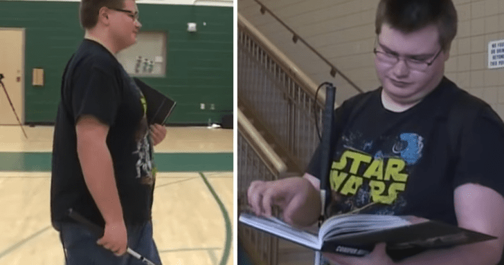 Thoughtful Classmates Create A Braille Copy Of The Yearbook For Blind Teen