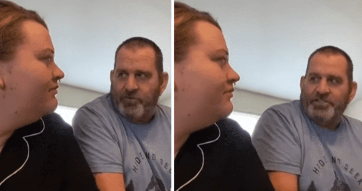 Dad With Dementia Doesn’t Realize The Daughter He’s Talking About Is Sitting...