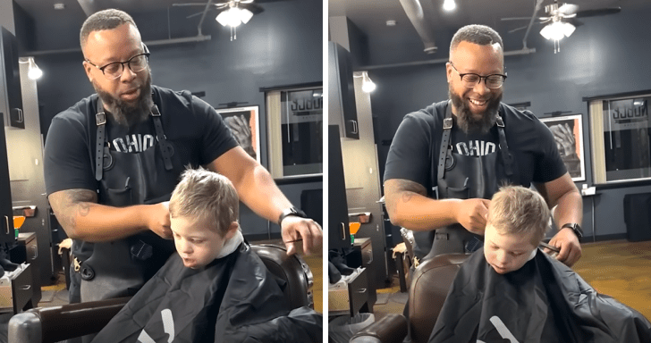 Enthusiastic Barber Gets Along With His Autistic Clients