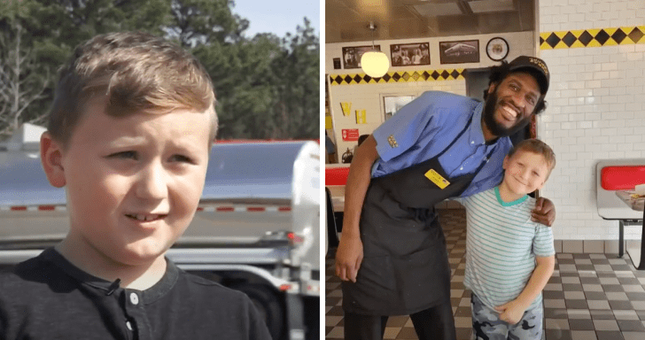 Compassionate Young Boy Raises Over $100k For Waffle House Waiter