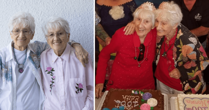 Centenarian Twins Look Back On Their Lives On Their 100th Birthday