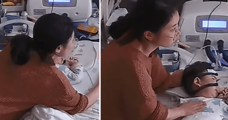 Heroic Mom Uses Her Body To Shield Infant On Ventilator During Earthquake