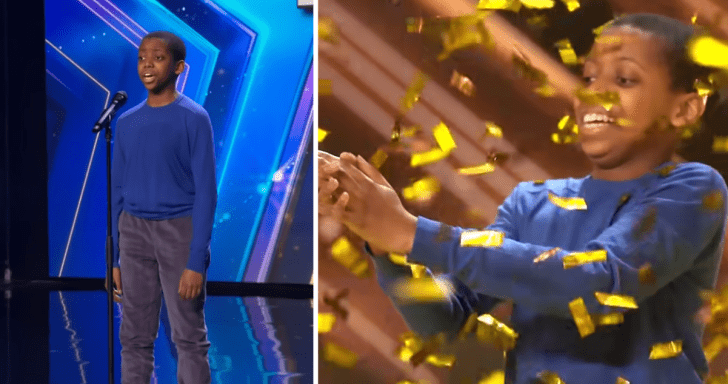 Young Boy With An Angelic Voice Earns The Golden Buzzer In Britain’s Got Talen...