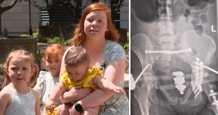 Pregnant Mom Risks Her Own Life To Save Her Kids From Car Accident