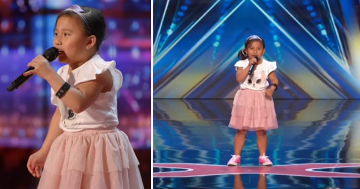 Adorable 6-Year-Old Singer Steals Judges’ Hearts At America’s Got Talent Aud...