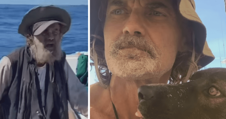 Resilient Man Stranded In The Pacific Ocean For Months With His Dog Gets Rescued