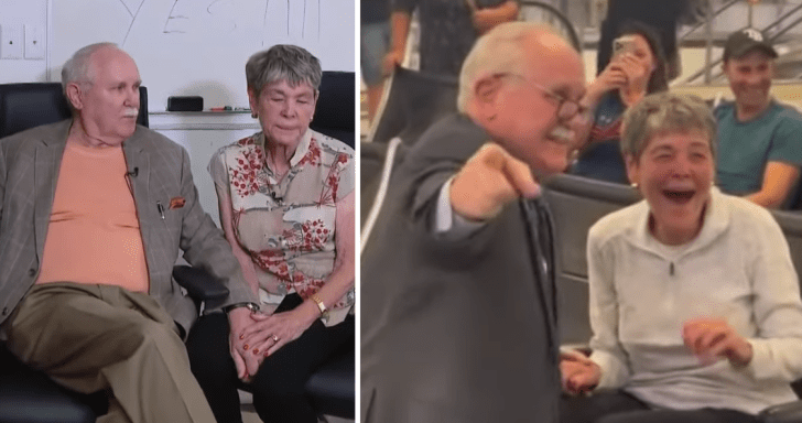 78-Year-Old Doctor Proposes To His High School Sweetheart At Airport