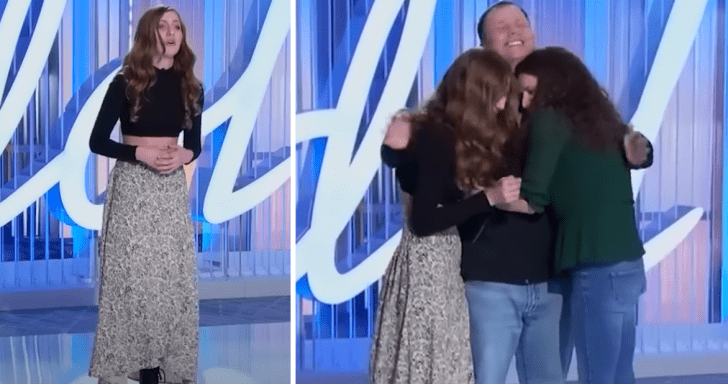 Talented 15-Year-Old Gets Surprised By Army Dad During American Idol Audition