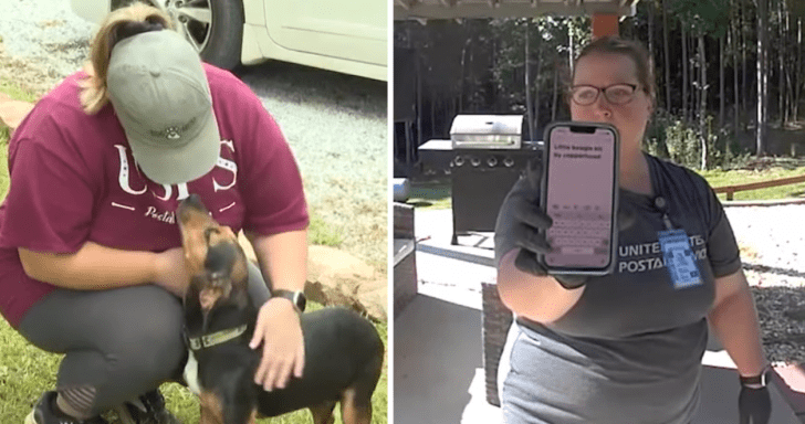 Postal Worker Takes Snake-Bitten Beagle To The Vet After Informing Owners Throug...